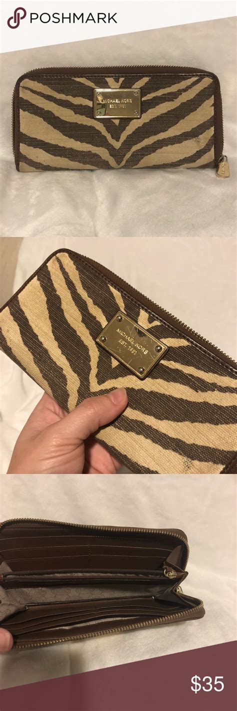 zebra michael kors bag|michael kors zebra wallet.